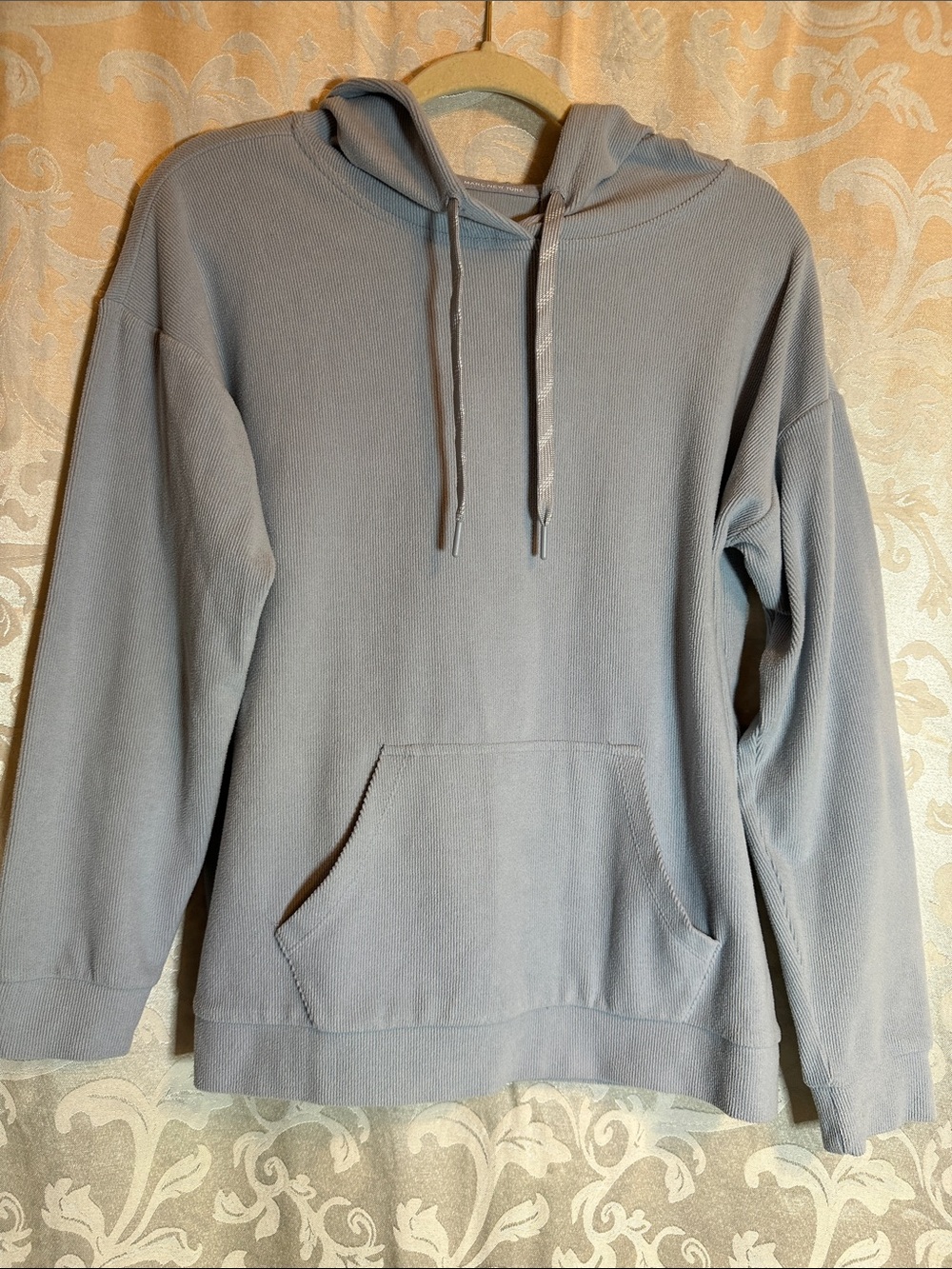 Marc New York Light Gray Pullover Hoodie